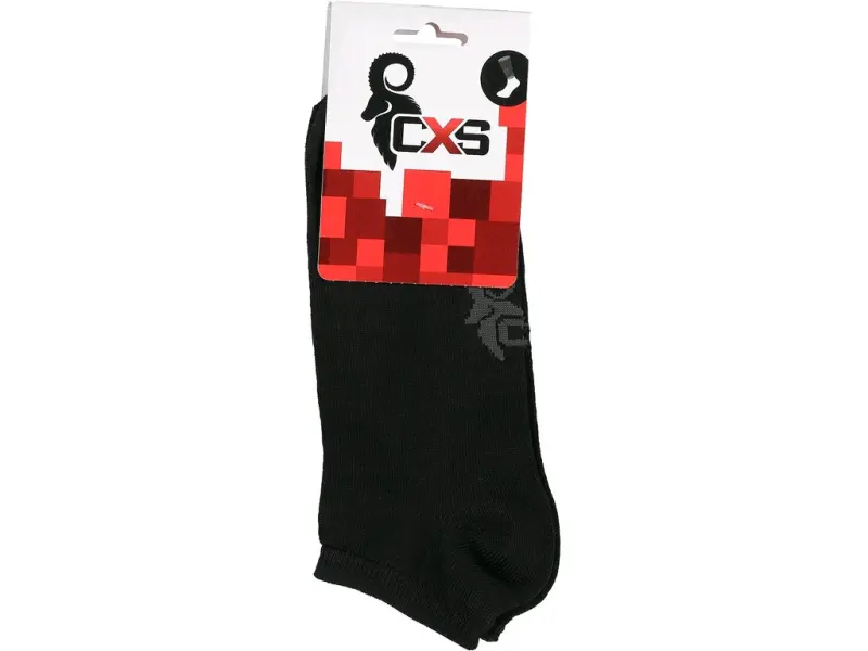 Ponožky CXS NEVIS, nízké, černé, vel. 39